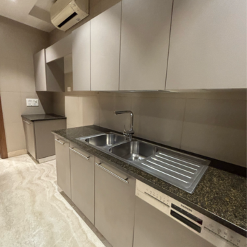 Kitchen in 4 BHK Builder Floor at Vasant Vihar – for Sale