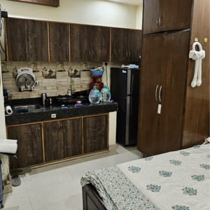 Kitchen in 1 RK Builder Floor at Saket – for Rent
