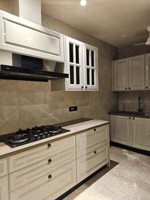 Kitchen in 1 BHK Builder Floor at Lajpat Nagar 4 – for Rent