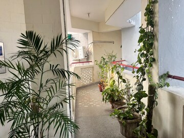 Balcony in 3 BHK Apartment at Jal Vayu Vihar Noida, Sector 21 – for Rent