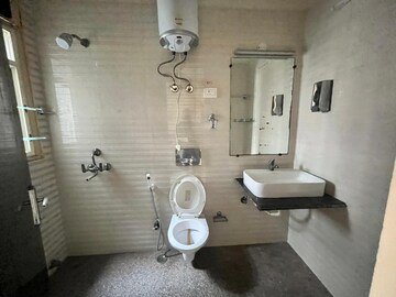 Bathroom in 3 BHK Apartment at Jal Vayu Vihar Noida, Sector 21 – for Rent
