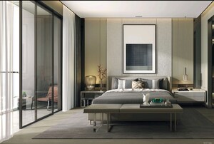 Bedroom in 5 BHK Apartment at Baner – for Sale