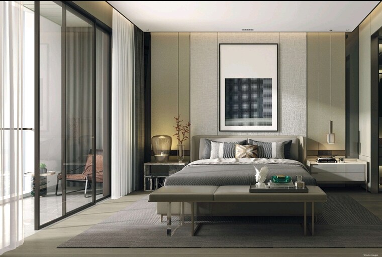 Bedroom, baner 5 Bedroom 5200 Sq.Ft. Apartment In Baner Pune 9390455