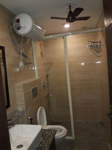 Bathroom in 3 BHK Builder Floor at Lajpat Nagar 4 – for Rent