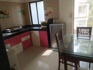 Kitchen in 1 BHK Builder Floor at Kharadi – for Rent