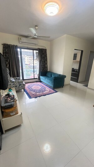 Living Room in 2 BHK Apartment at Satguru Solitaire, Thane West – for Sale