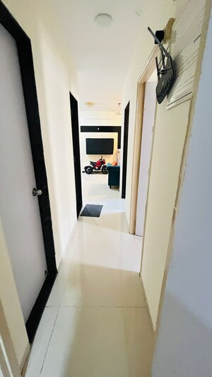 Building Lobby in 2 BHK Apartment at Satguru Solitaire, Thane West – for Sale