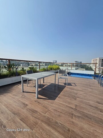 Balcony in 4 BHK Apartment at Banjara Hills – for Rent