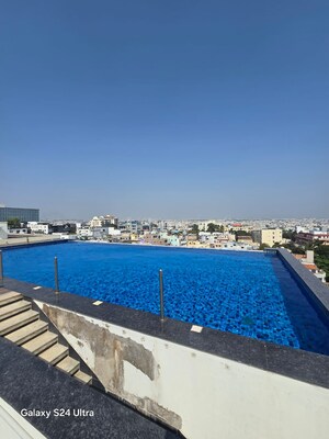 Swimming Pool in 4 BHK Apartment at Banjara Hills – for Rent