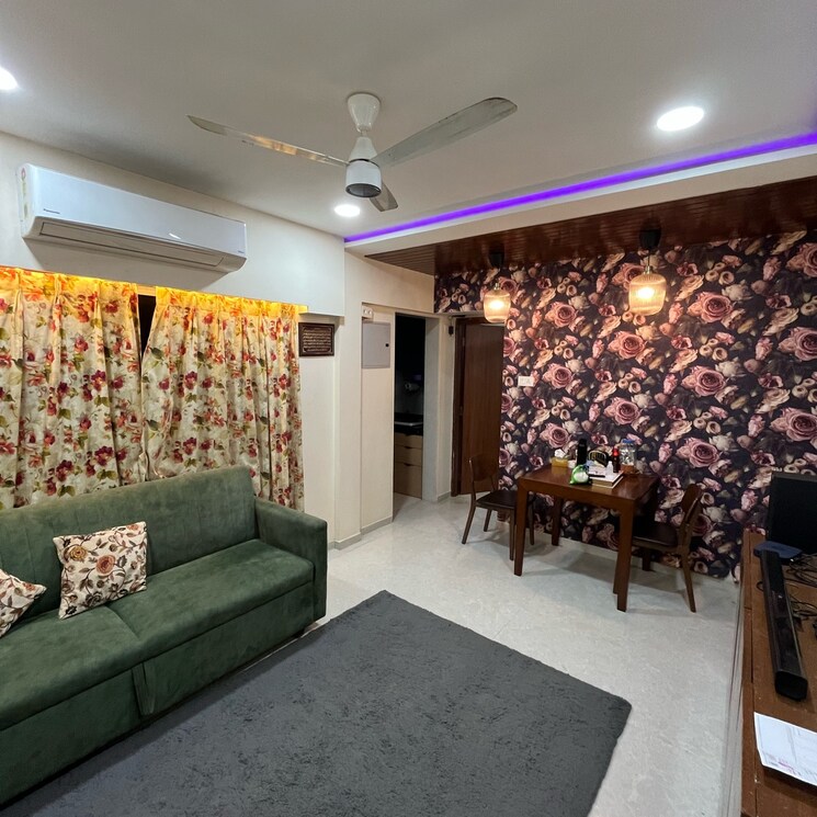 Living Room, romell-amore 1 Bedroom 399 Sq.Ft. Apartment In Andheri West Mumbai 9356167