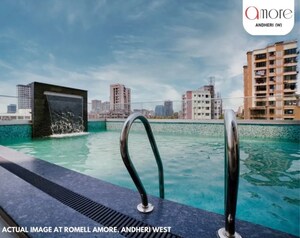 Swimming Pool in 1 BHK Apartment at Romell Amore, Andheri West – for Sale