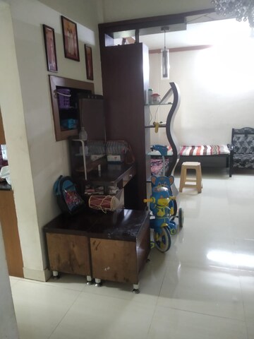 Living Room in 2 BHK Apartment at RK Lunkad Nisarg Nirmiti, Pimple Saudagar – for Rent