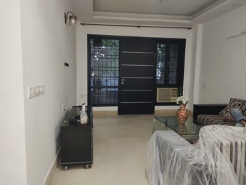 Living Room in 3 BHK Builder Floor at East Of Kailash – for Rent