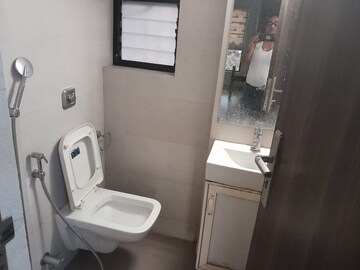 Bathroom in 2 BHK Apartment at Hiranandani Powai Park, Powai – for Rent