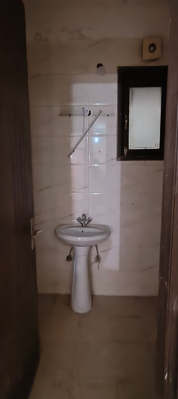 Bathroom in 3 BHK Builder Floor at Chattarpur – for Rent