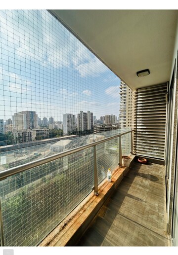 Balcony in 2 BHK Apartment at Adani Group Western Heights, Andheri West – for Rent