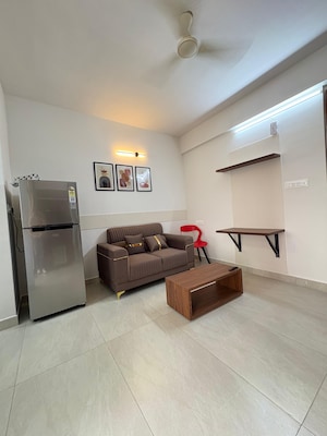 Living Room in 1 BHK Builder Floor at Nagavara – for Rent
