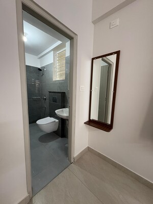 Bathroom in 1 BHK Builder Floor at Nagavara – for Rent