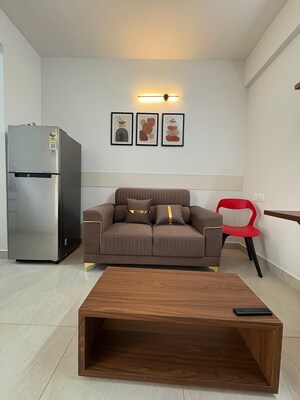 Living Room in 1 BHK Builder Floor at Nagavara – for Rent