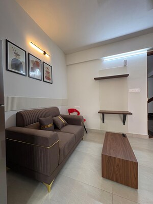 Living Room in 1 BHK Builder Floor at Nagavara – for Rent