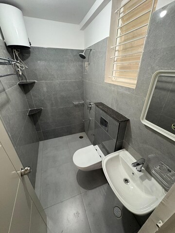 Bathroom in 1 BHK Builder Floor at Nagavara – for Rent