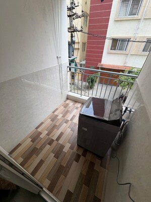 Balcony in 1 BHK Builder Floor at Nagavara – for Rent