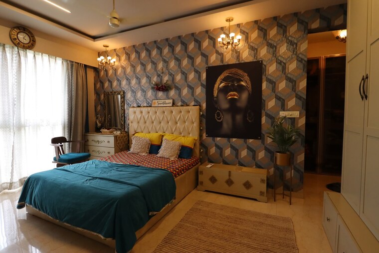 Living Room, lodha-sterling 3 Bedroom 1266 Sq.Ft. Apartment In Kolshet Road Thane 9390580