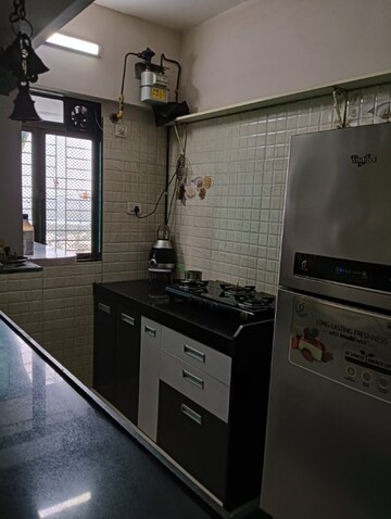 Kitchen in 1 BHK Apartment at Sethia Sea View, Goregaon West – for Rent