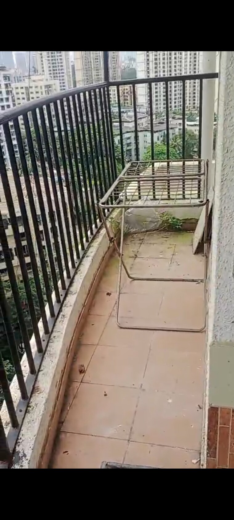 Balcony, everest-world-aspen 3 Bedroom 900 Sq.Ft. Apartment In Dhokali Thane 9390596