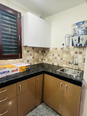 Kitchen in Studio Builder Floor at Sector 40 – for Rent
