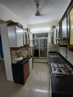 Kitchen in 2 BHK Apartment at Mantri Serene, Goregaon East – for Rent