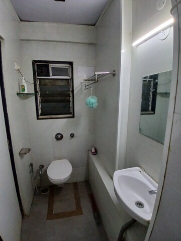 Bathroom in 2 BHK Apartment at Mantri Serene, Goregaon East – for Rent