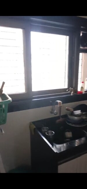 Kitchen in 2 BHK Apartment at Hind Mansion Apartments, Mahim West – for Rent