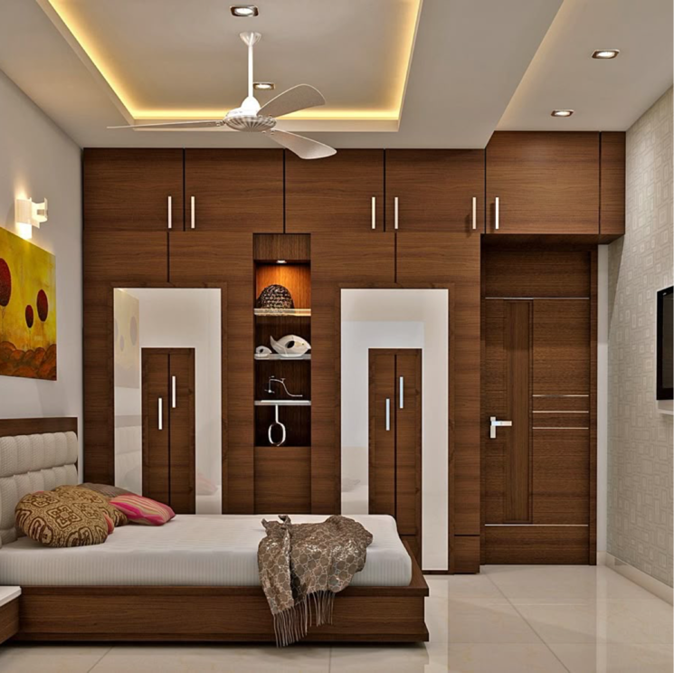 Bedroom, paras-tierea 3 Bedroom 1285 Sq.Ft. Apartment In Sector 137 Noida 9390658