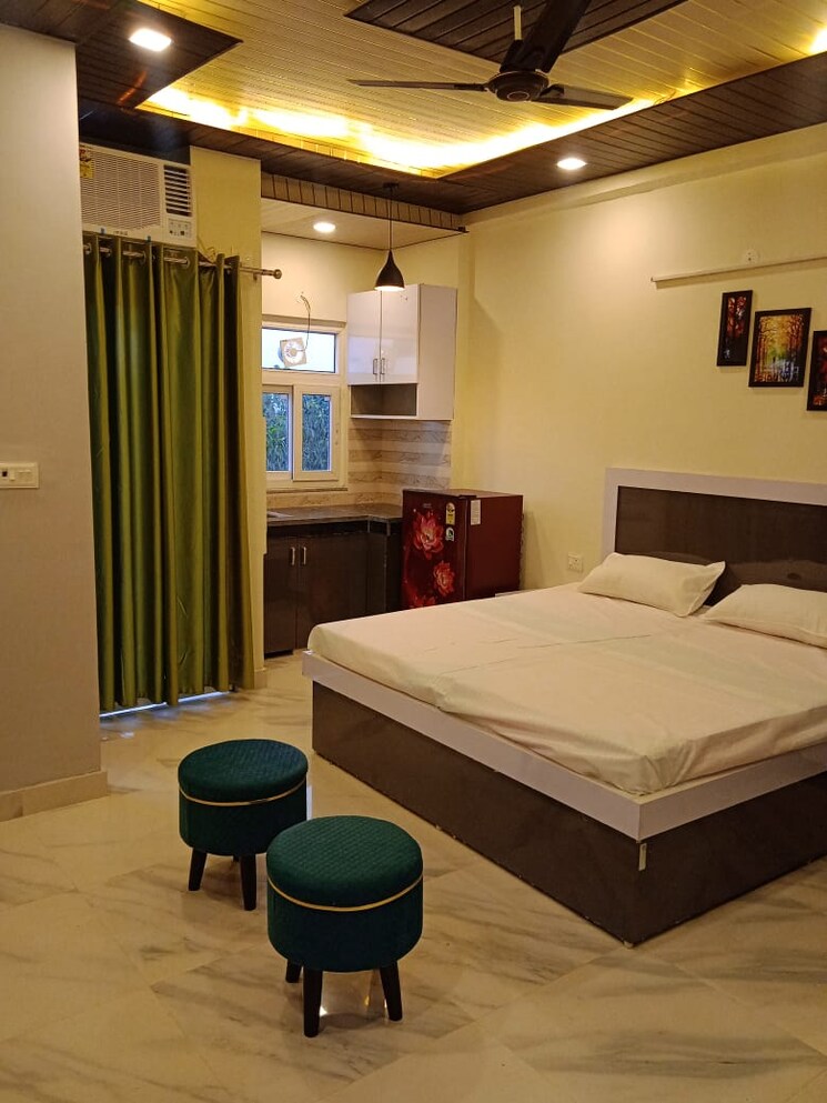 Bedroom, sector 40 Studio 641 Sq.Ft. Builder Floor In Sector 40 Gurgaon 9390667
