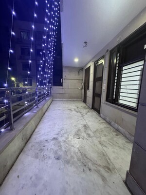 Balcony in 3 BHK Apartment at Sunder Apartment, Paschim Vihar – for Rent