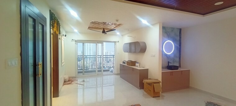 Living Room, puppalaguda 3 Bedroom 2100 Sq.Ft. Apartment In Puppalaguda Hyderabad 9390673
