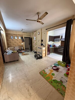 Living Room in 3 BHK Apartment at Exotica Elegance, Vaibhav Khand – for Sale