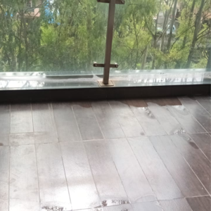 Balcony in 3 BHK Apartment at Pride Purple Park Landmark, Indira Nagar – for Sale