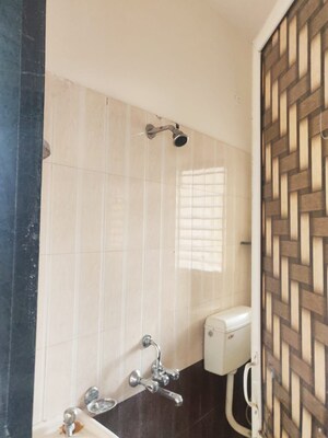 Bathroom in 1 BHK Apartment at Kharadi – for Rent