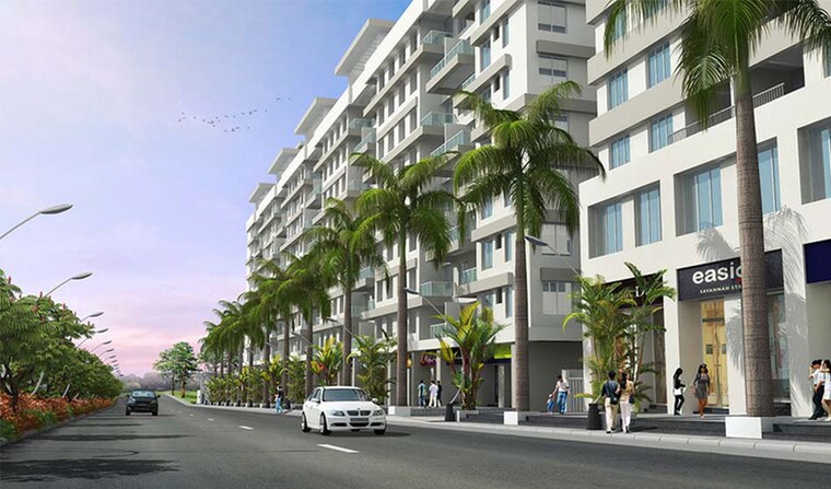 Exterior View, ganga-arcadia 2 Bedroom 970 Sq.Ft. Apartment In Kharadi Pune 9390753