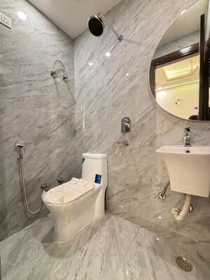 Bathroom in 3.5 BHK Builder Floor at SA HOMES I, Uttam Nagar – for Sale