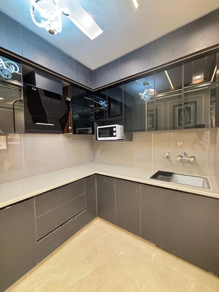 Kitchen, sa-homes-i 3.5 Bedroom 905 Sq.Ft. Builder Floor In Uttam Nagar Delhi 9390836