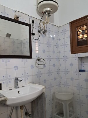 Bathroom in 1 BHK Independent House at Sector 12 Panchkula – for Rent