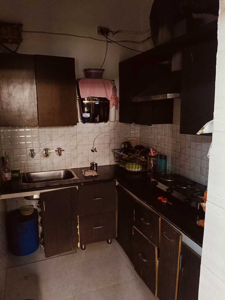 Kitchen, dhakoli 1 Bedroom 700 Sq.Ft. Builder Floor In Dhakoli Zirakpur 9390928
