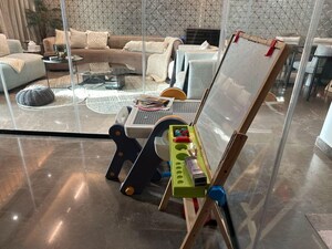 Team Area in 3 BHK Apartment at Lodha Trump Tower, Worli – for Sale