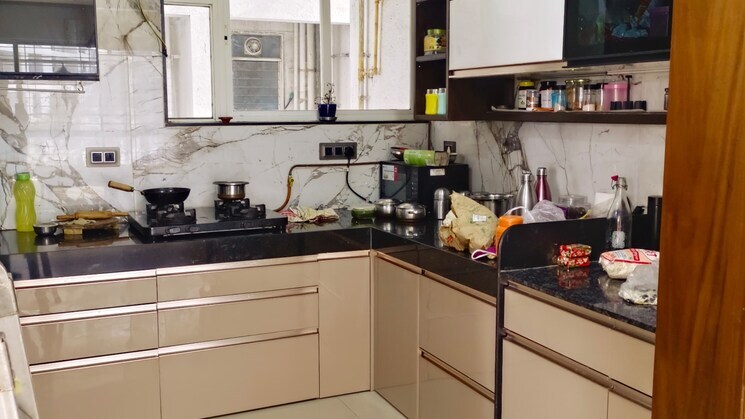 Kitchen, goel-ganga-liviano 3.5 Bedroom 1750 Sq.Ft. Apartment In Kharadi Pune 9390953