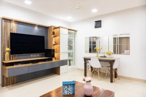 Living Room in 2.5 BHK Apartment at Kanakia Spaces Vasundhara, Manpada – for Sale