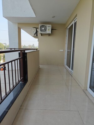 Balcony in 3 BHK Apartment at Maya Green Lotus Utsav, International Airport Road – for Rent