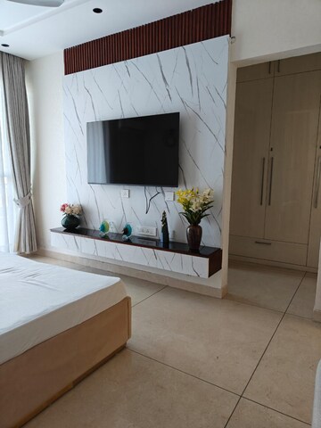 Bathroom in 3 BHK Apartment at Maya Green Lotus Utsav, International Airport Road – for Rent